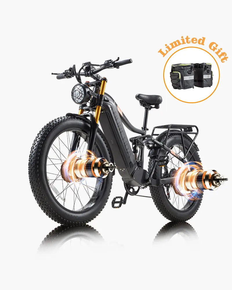 BURCHDA HC26 Fat Tire Dual Motor Electric bike