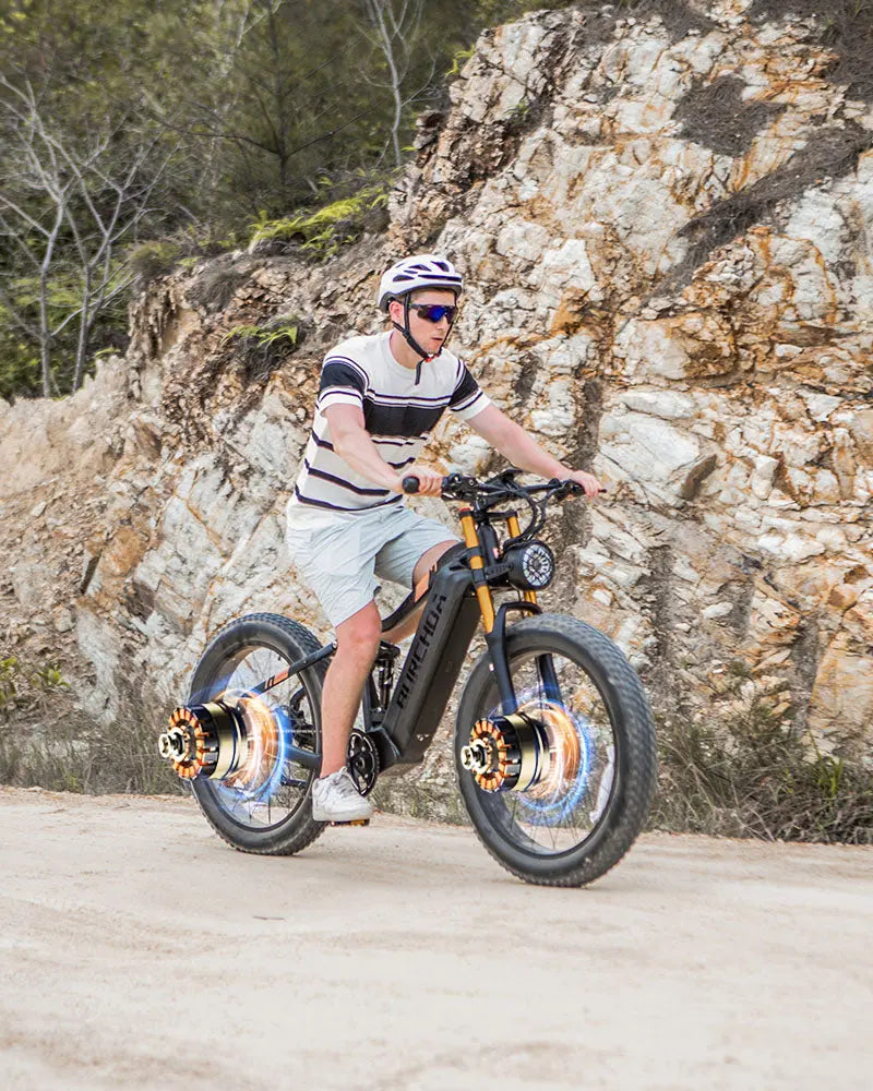 BURCHDA HC26 Fat Tire Dual Motor Electric bike