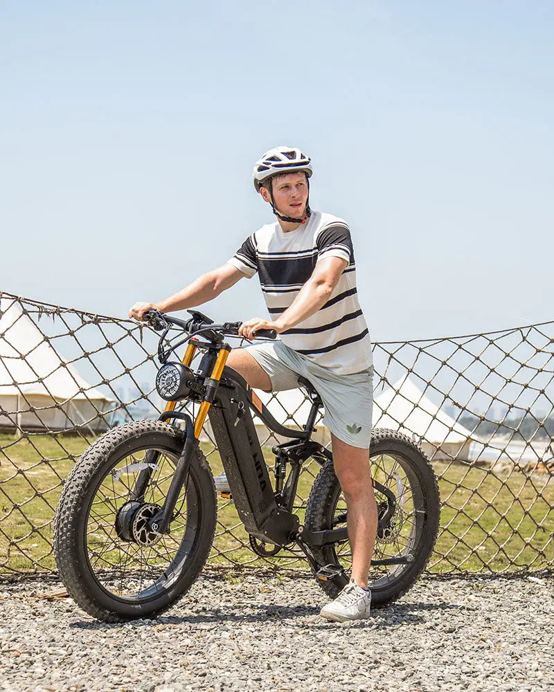BURCHDA HC26 Fat Tire Dual Motor Electric bike