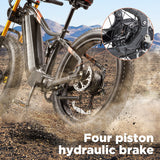 BURCHDA HC26 AWD Fat Tire Electric Bike